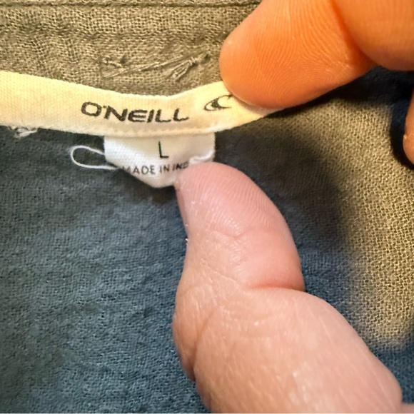 Dark Gray Button-Up Shirt - Picture 6 of 8